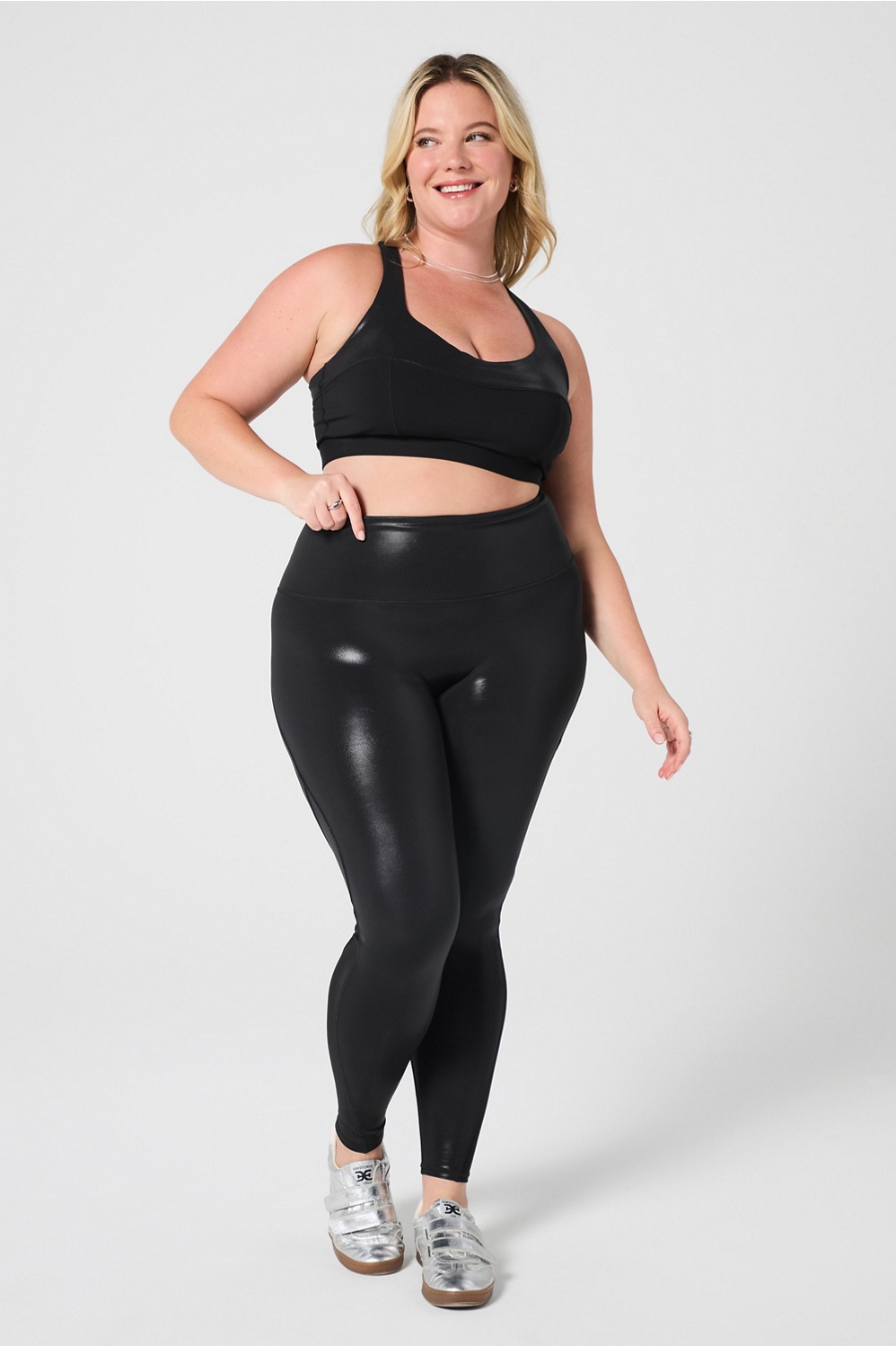 Medium Impact Shine Sports Bra
