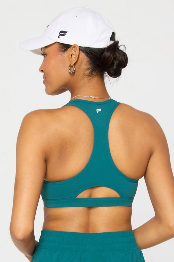 Essential Front Zip Medium Impact Sports Bra