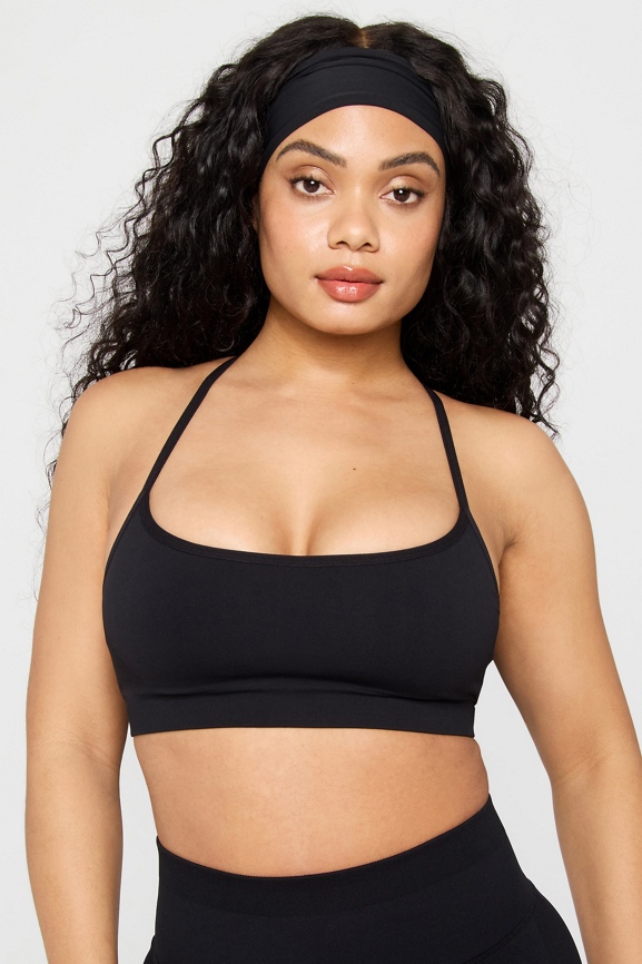 Sleek Seamless Strappy Low Impact Bra