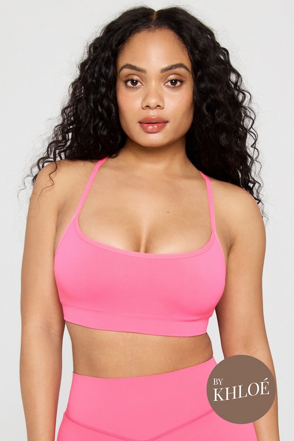 Sleek Seamless Strappy Low Impact Bra