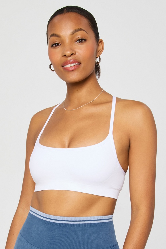 Sleek Seamless Strappy Low Impact Bra