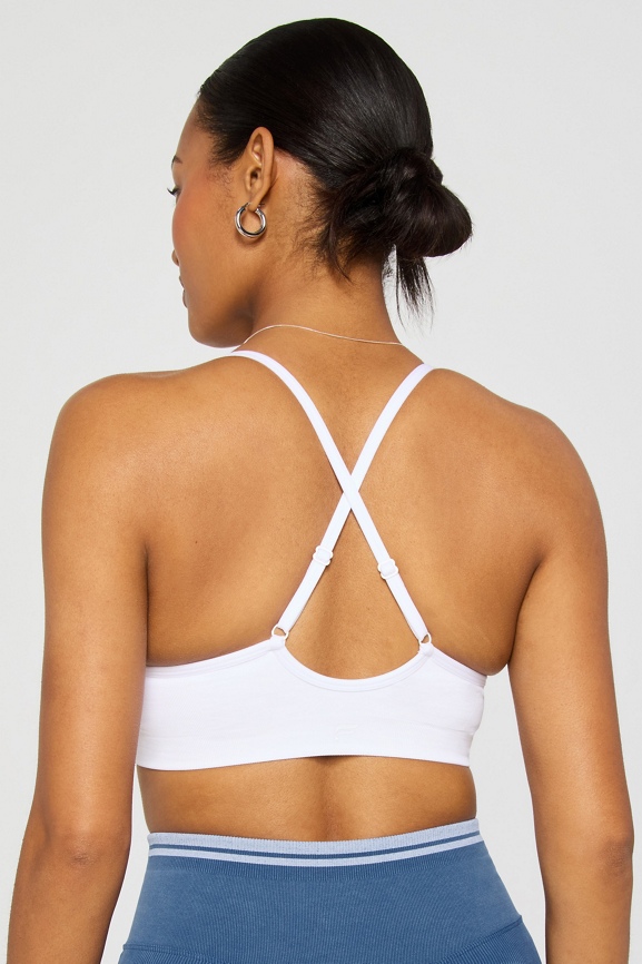 Sleek Seamless Strappy Low Impact Bra
