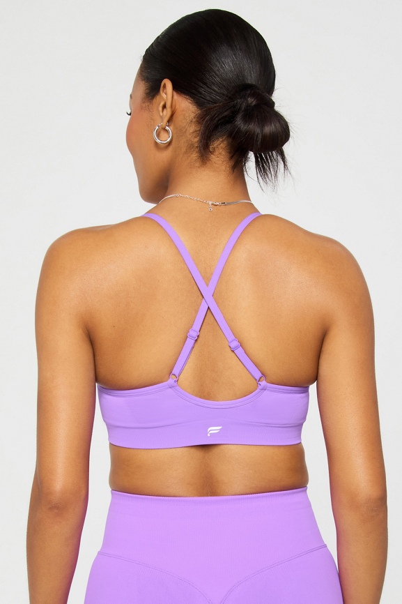 Sleek Seamless Strappy Low Impact Bra