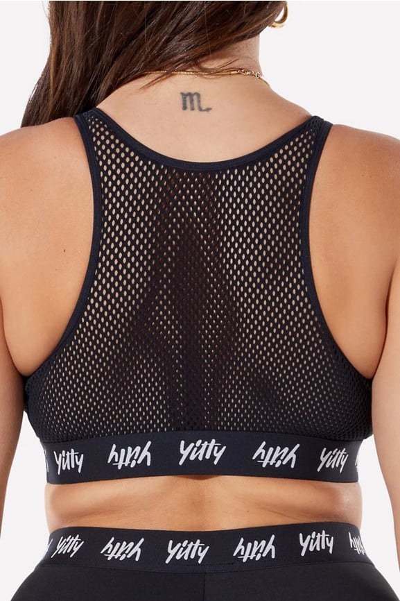 Major Label Smoothing Cross Front Bralette - Fabletics Canada