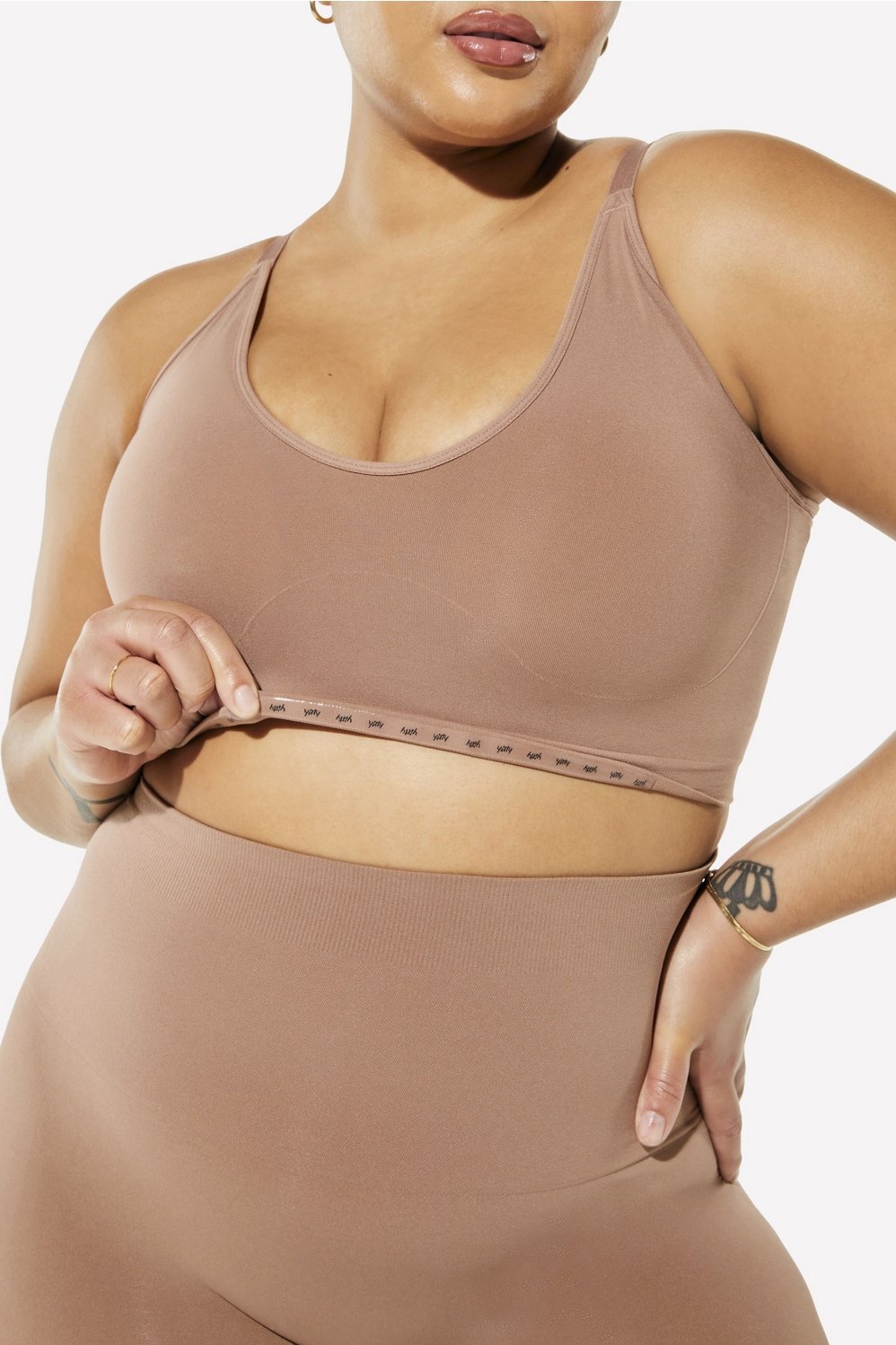 Nearly Naked Shaping Plunge Bra Fabletics