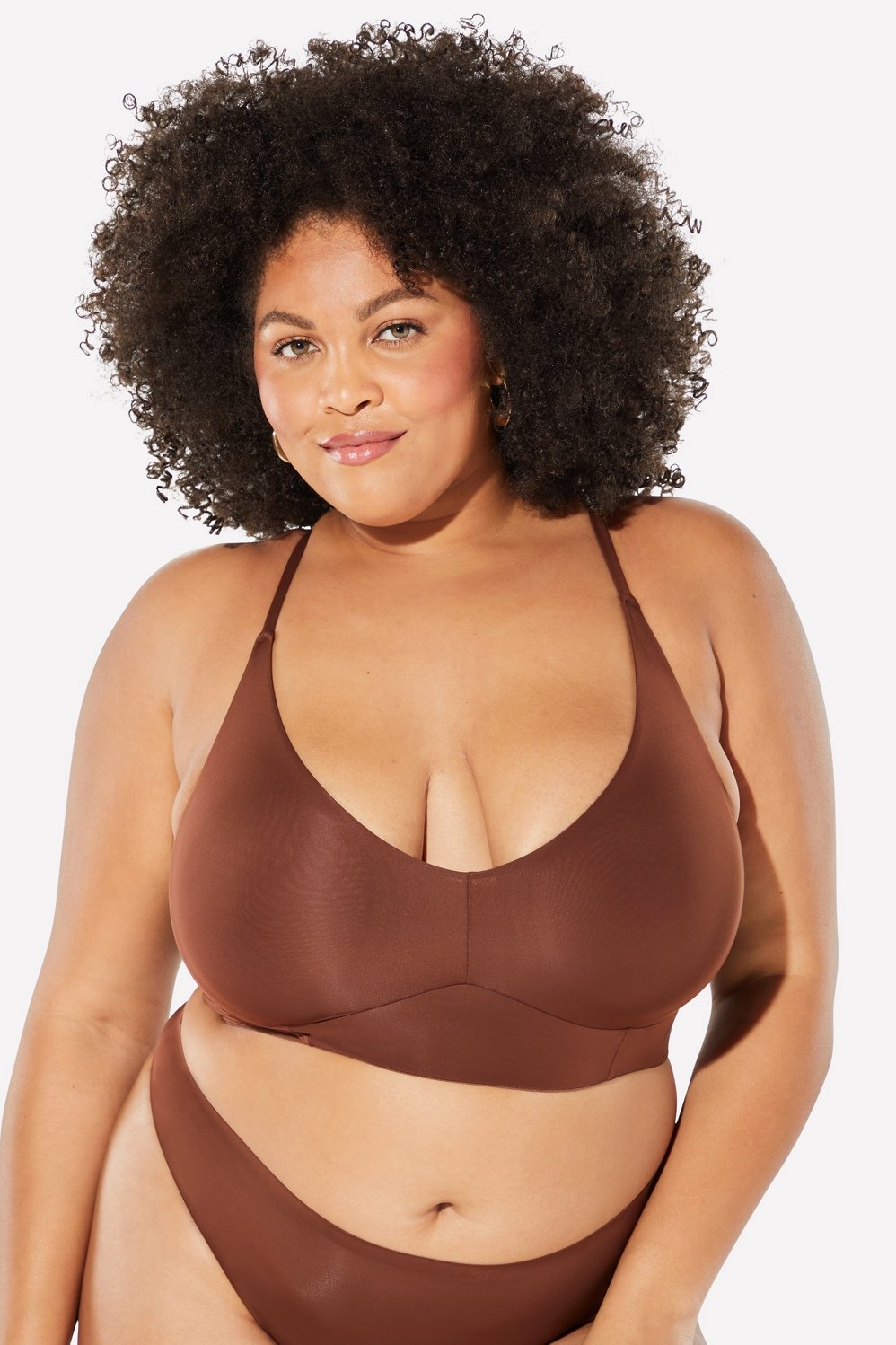 Smoothed Reality Plunge Bra