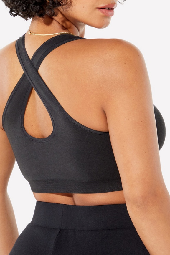 Smooth As Hell Crossback Bralette - Fabletics Canada