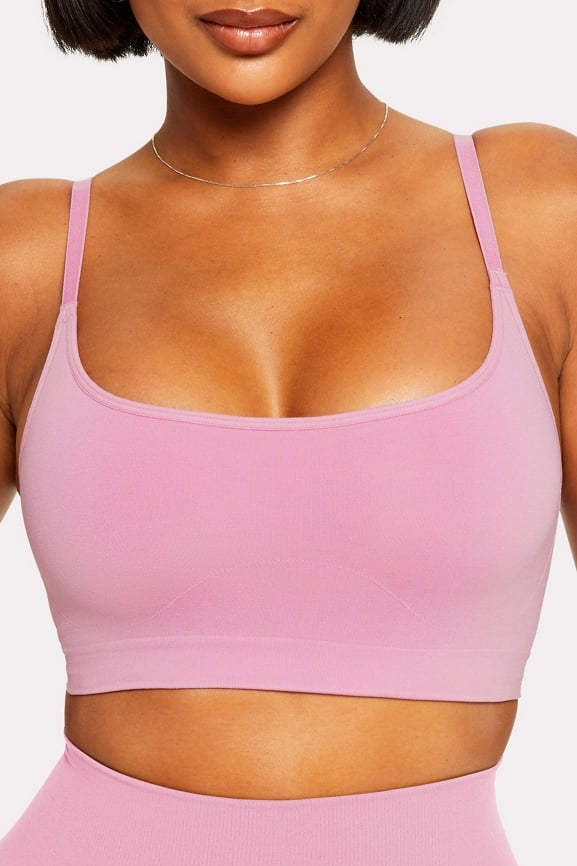 Scoop It Up Ribbed Sports Bra
