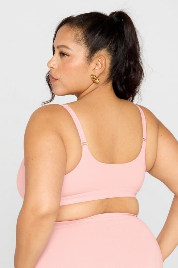 Snug Cotton Scoop Bralette