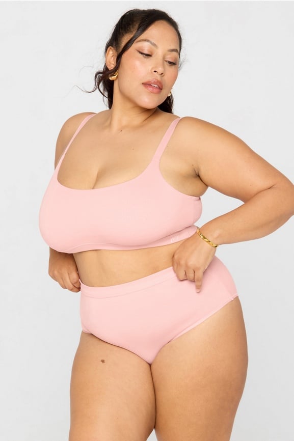 Snug Cotton Scoop Bralette