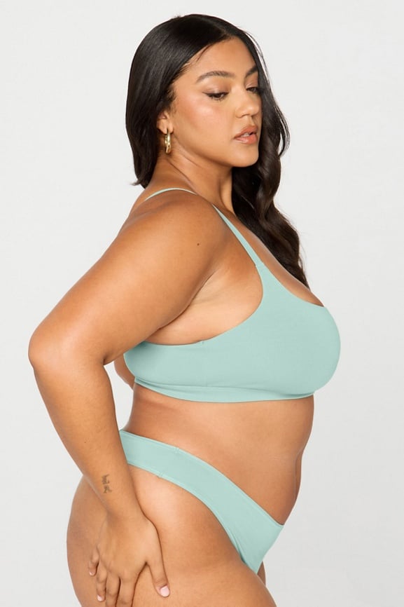 Snug Cotton Scoop Bralette