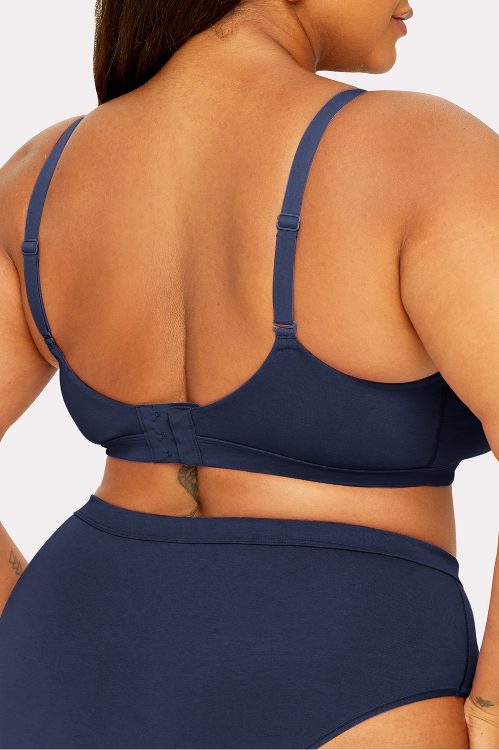 Snug Cotton Supportive Triangle Bralette