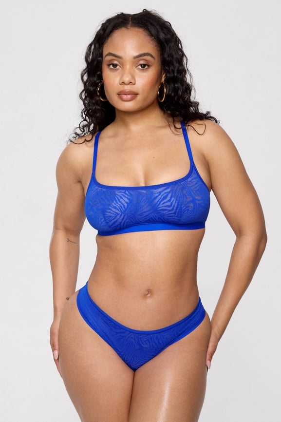 Hot Mesh Scoop Bralette