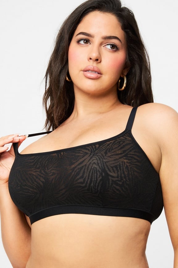 Hot Mesh Scoop Bralette