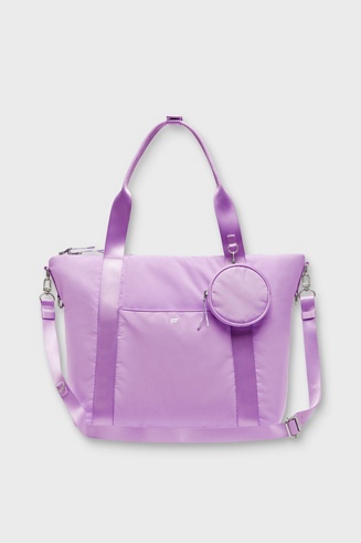 Everyday Tote Bag in Purple Pastel