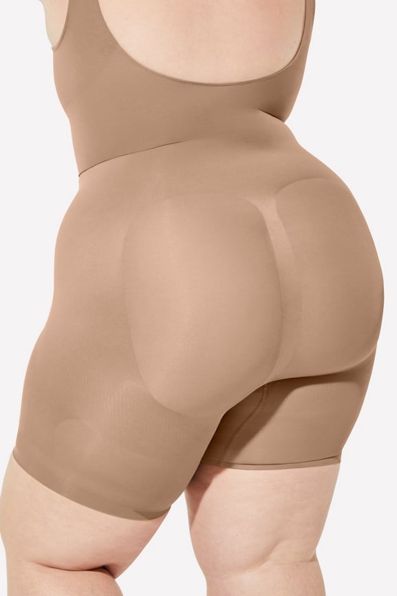 Lipsy Almond Nude Sculpt Medium Tummy Control Mid Thigh Shapewear Short