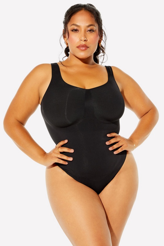 Nearly Naked Shaping Thong Bodysuit