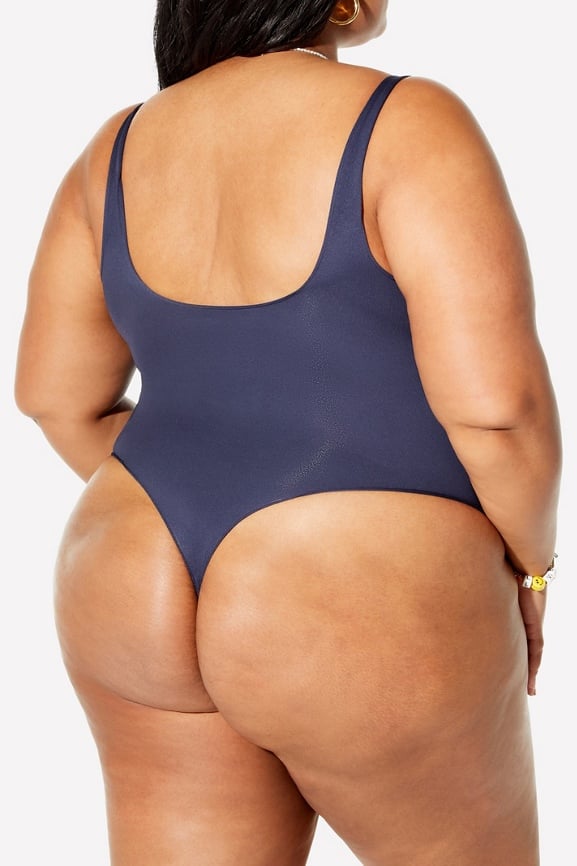 Nearly Naked Shaping Thong Bodysuit