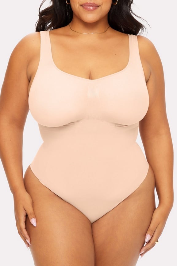 Nearly Naked Shaping Thong Bodysuit - Fabletics Canada