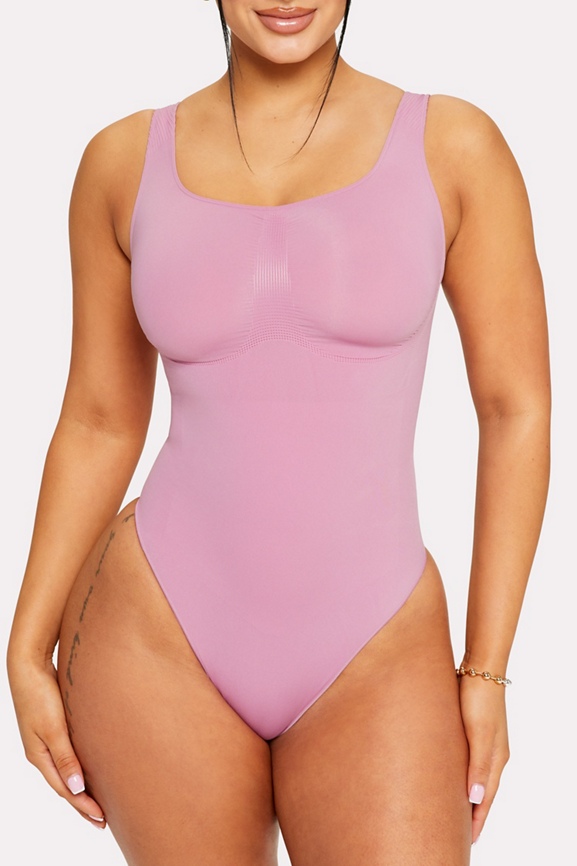 Nearly Naked Shaping Thong Bodysuit - Fabletics Canada