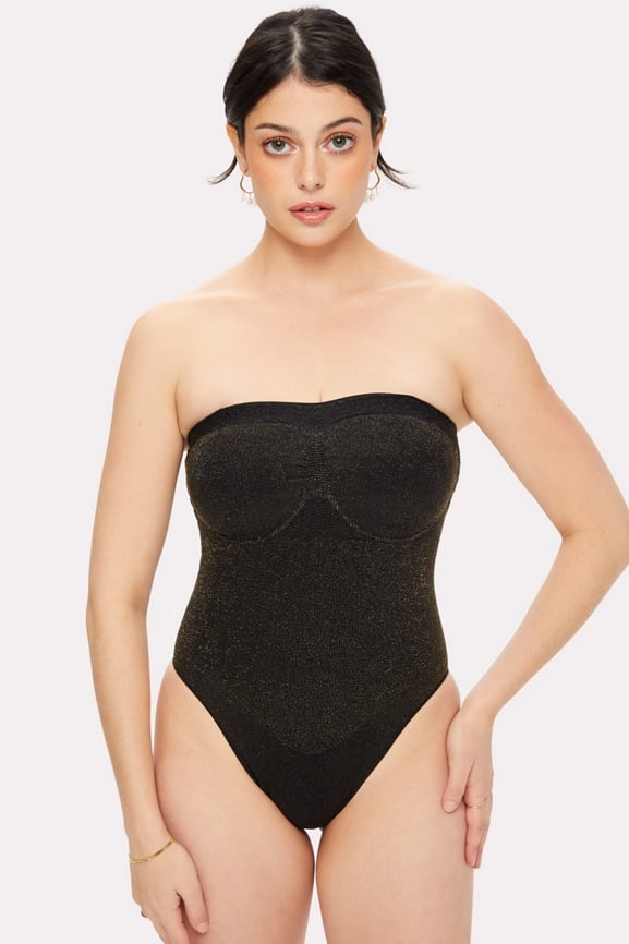 Nearly Naked Shaping Mid Thigh Bodysuit - Fabletics Canada