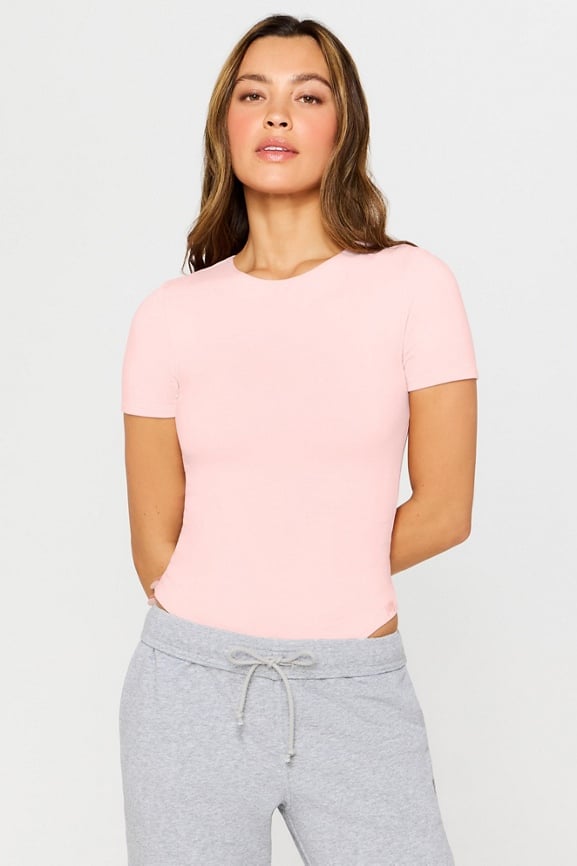 Snug Cotton Short Sleeve Brief Bodysuit