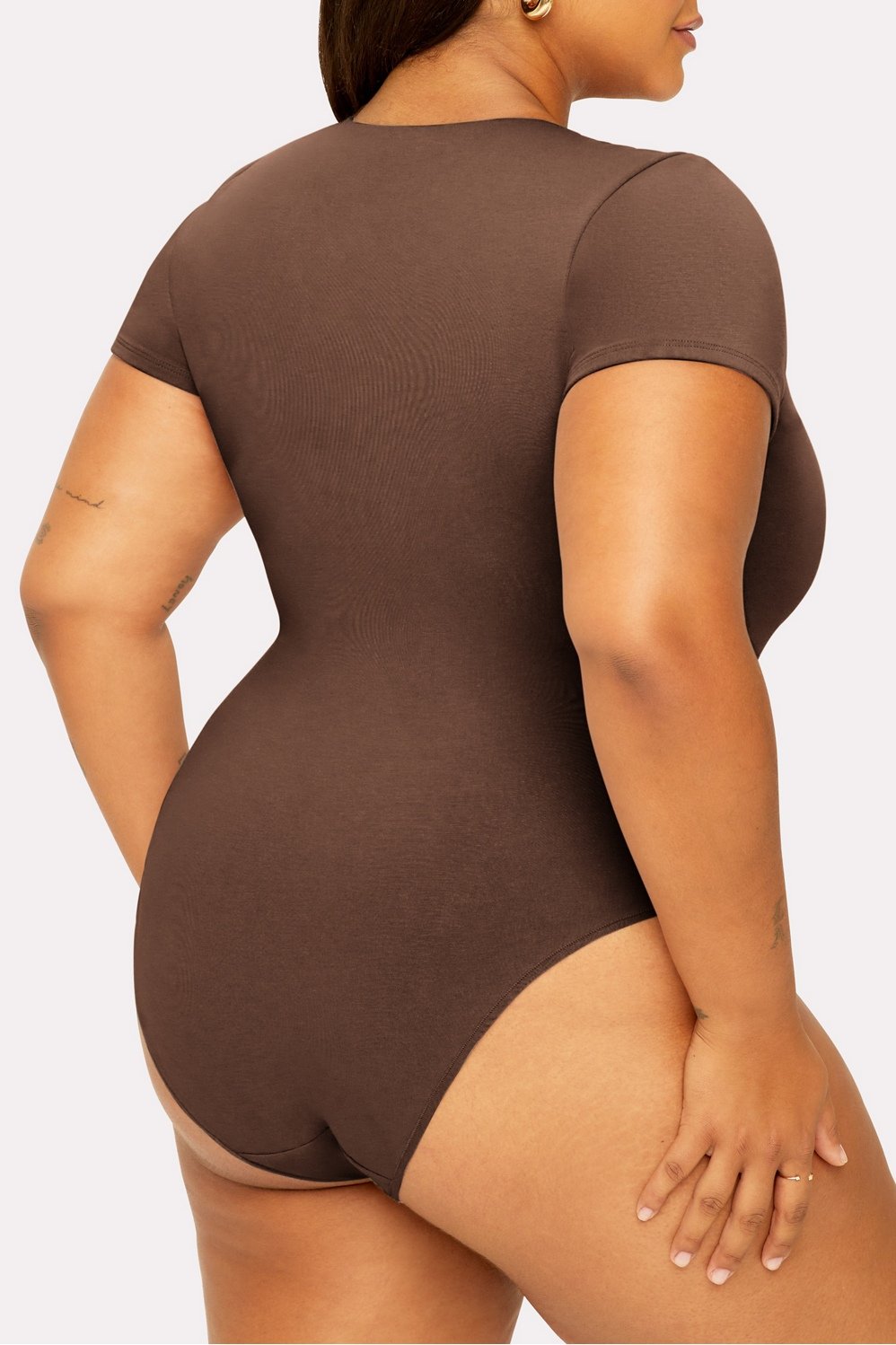 Snug Cotton Short Sleeve Brief Bodysuit