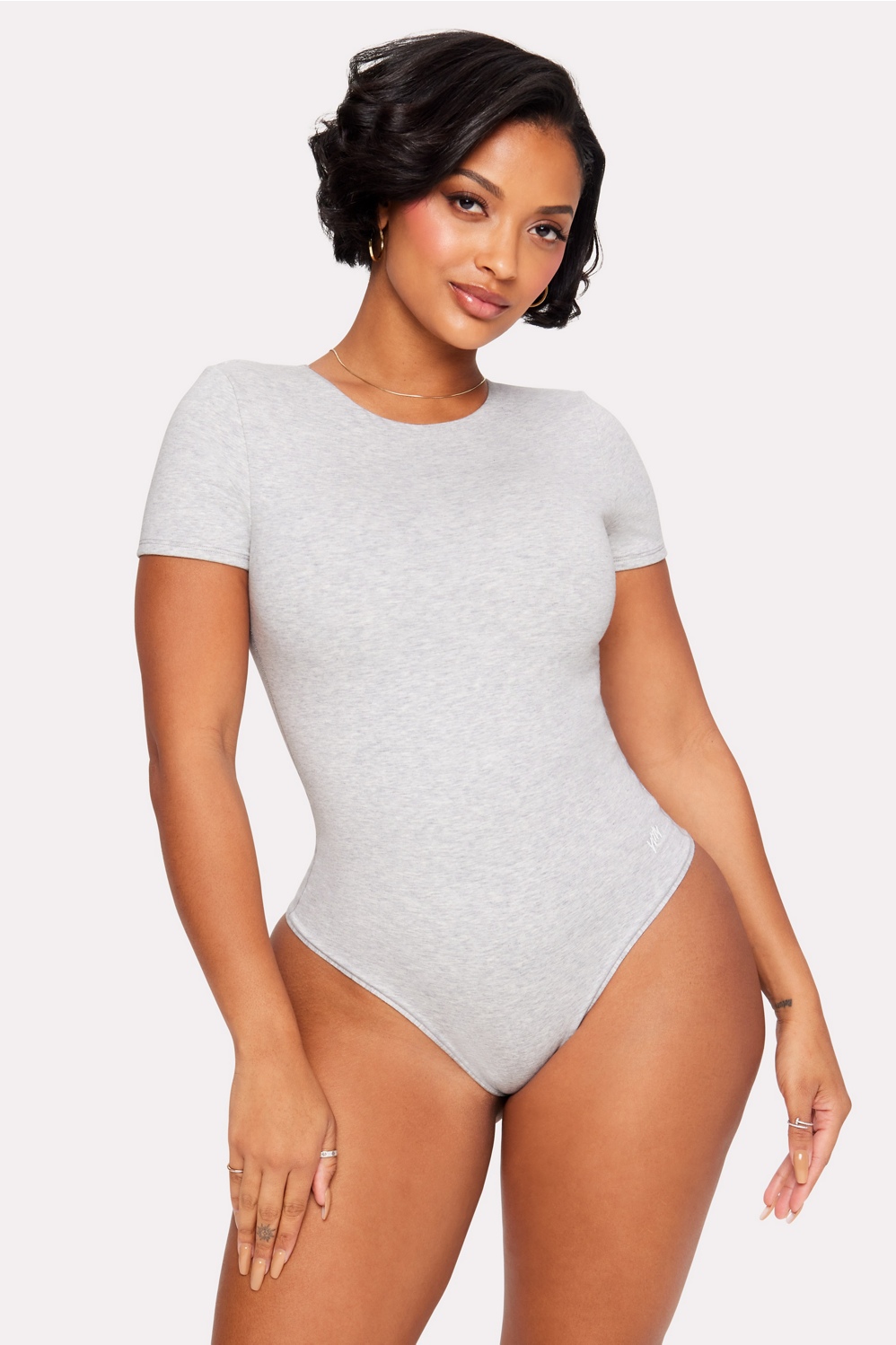 Fawnfit Ribbed Built-In Bra Short Sleeve Bodysuit – The Bee Chic Boutique