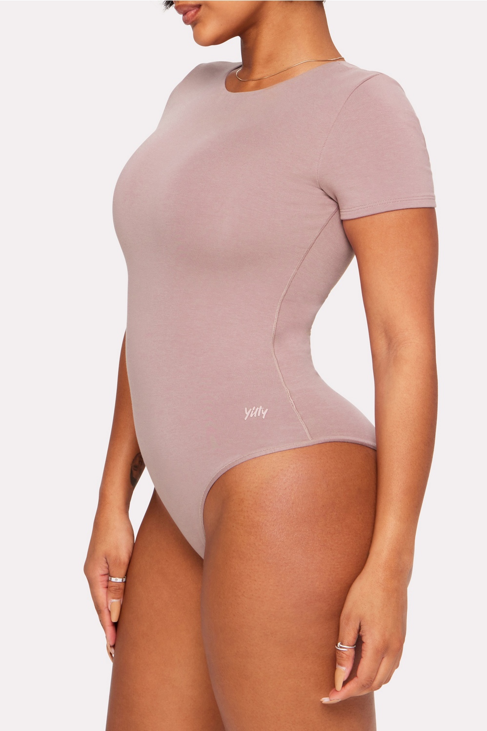 Soft Snug Cotton Short Sleeve Brief Bodysuit - Yitty