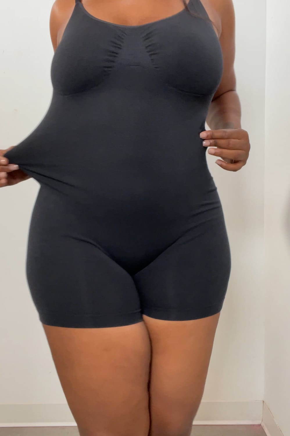 Smooth As Hell Shaping Short Onesie