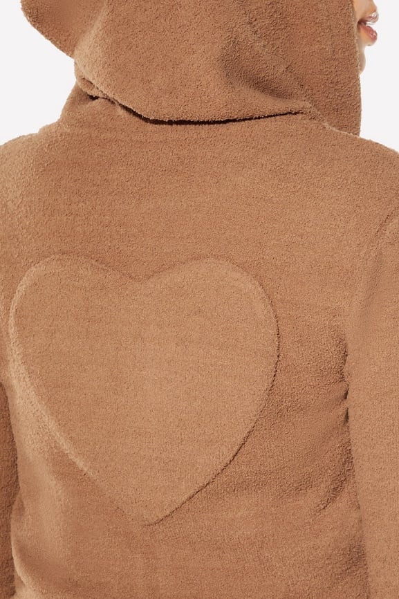 High Vibe Hooded Sweatshirt in Brown