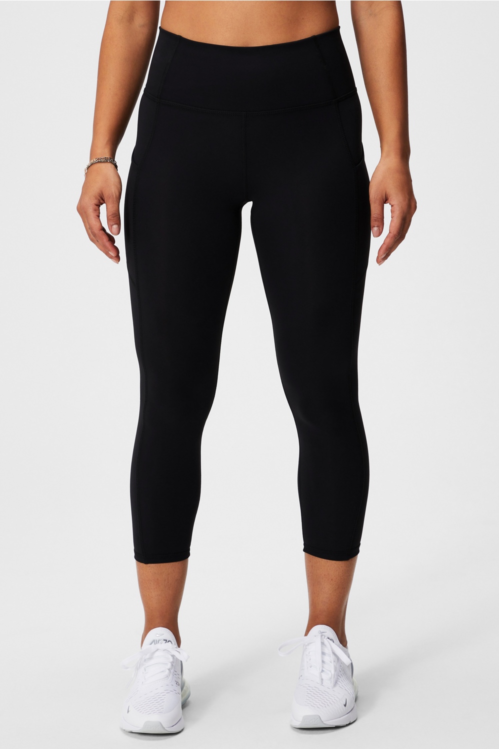 Oasis High Waisted Capri Legging With Pocket