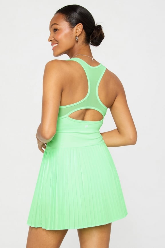 Hot Shot Pleated Dress Classic Mini