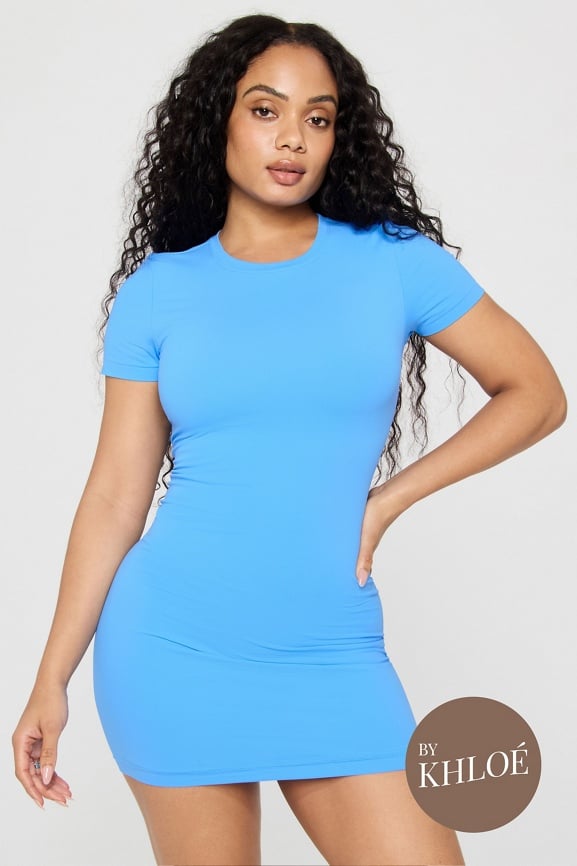 Vestido de manga corta Seamless