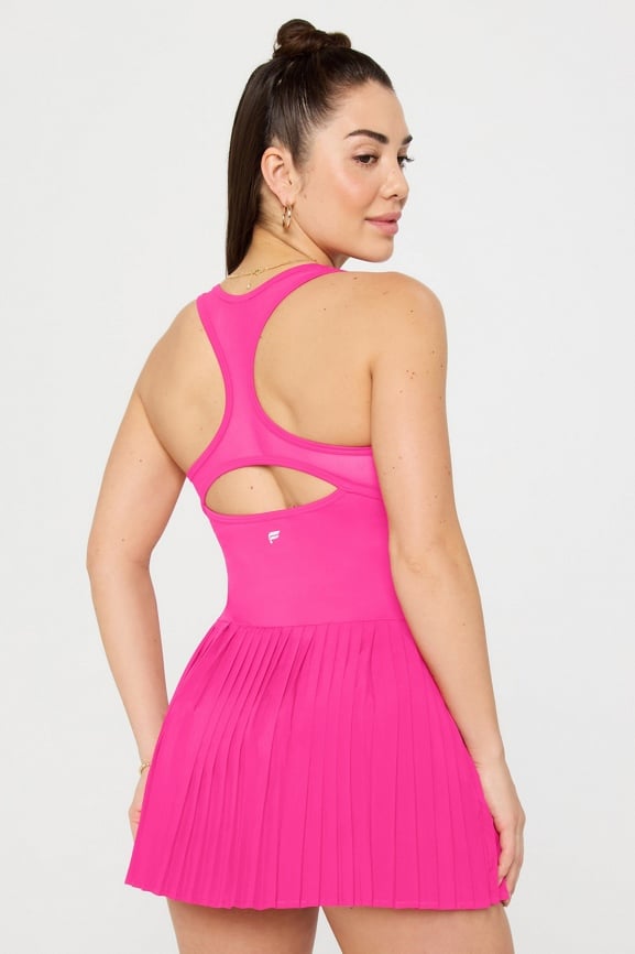 Hot Shot Pleated Dress Mini
