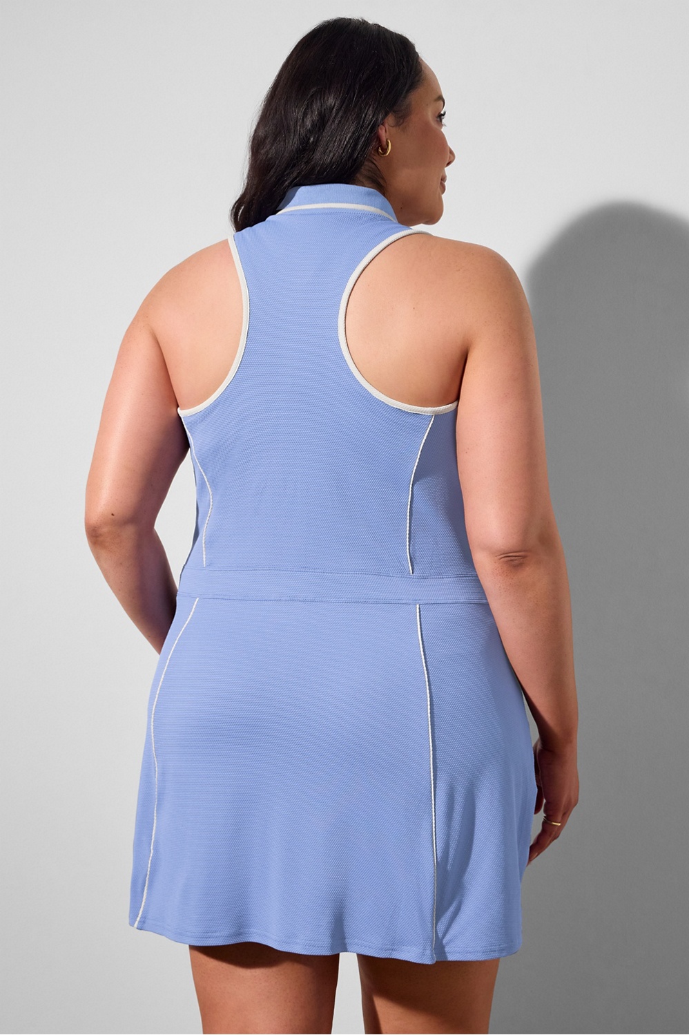 Sleeveless Polo Mini Dress