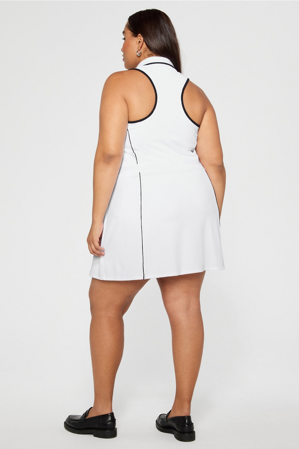 ワンピース Herlipto Short Sleeve Polo Mini Dress S Her lip to（ハーリップトゥー）の「French Sleeve Polo Mini