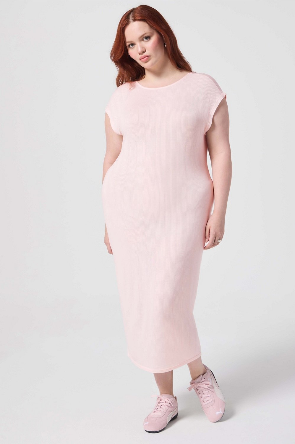 Luxe360 Rib Maxi Dress