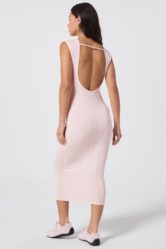 Luxe360 Rib Maxi Dress