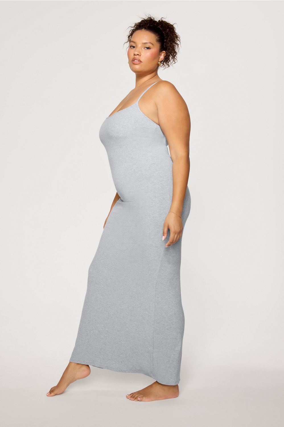 Soft Rib Maxi Dress