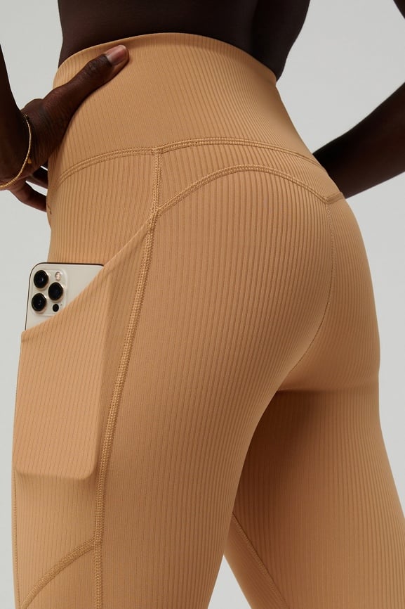 Cloud Jersey Racerback Tank + Oasis 7/8 Legging 2-Piece Outfit