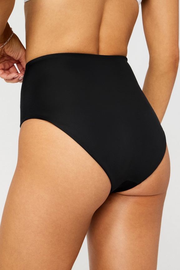 Sunset Scoop Swim Top + High-Waisted Swim Bottom 2-Piece Bundle