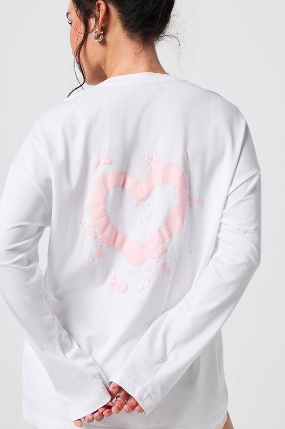 Year Round Terry Dolphin Short + 24-7 Long Sleeve Tee 2-Piece Outfit