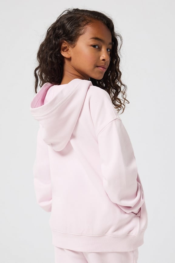 Kids Year Round Terry Short + Kids Year Round Terry Hoodie 2-Piece Outfit