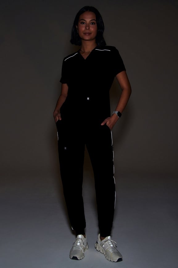 Method 2-Pocket Top + High-Rise On-Call Jogger (Reflective)