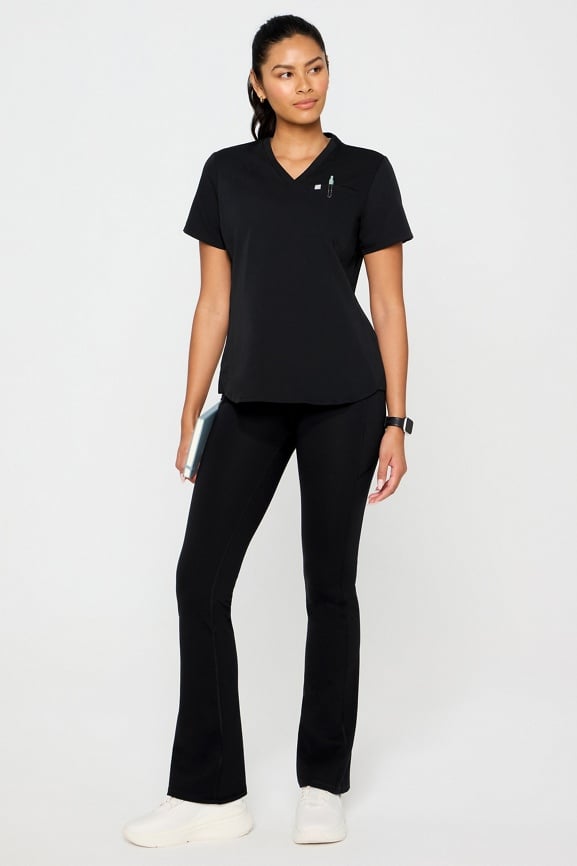 Method 2-Pocket Top + Kick Flare Scrub Pant