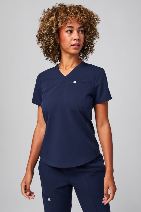 Vital Flex Scrub Top + High-Rise On-Call Scrub Jogger