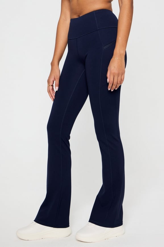 Principal Low Impact Bra + Kick Flare Scrub Legging