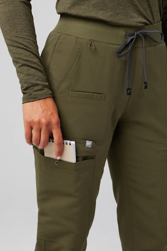 Evoke Cargo Scrub Jogger