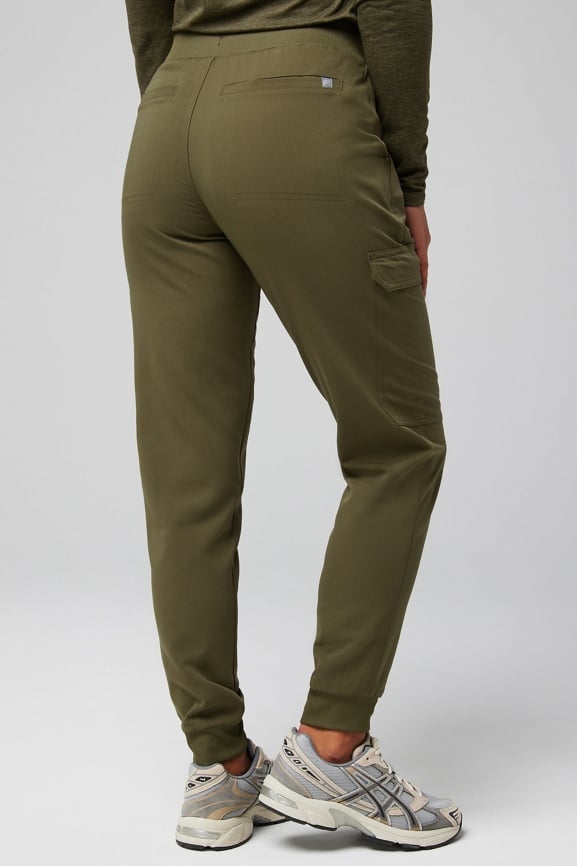 Evoke Cargo Scrub Jogger